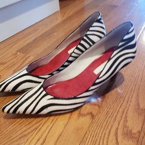 Zebra print Bandolino heels